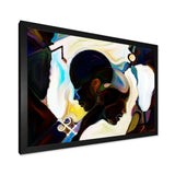 Union Of Male And Female Faces I