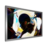 Union Of Male And Female Faces I