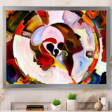 Union Of Male And Female Faces III