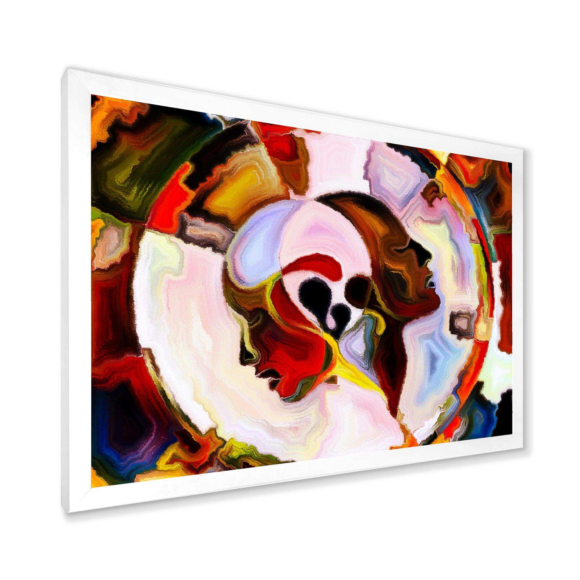 Union Of Male And Female Faces III