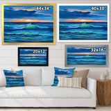 Sunshine Reflecting Throug Braking Waves IX