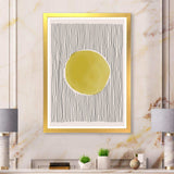 Minimal Geometric Lines And Circle I