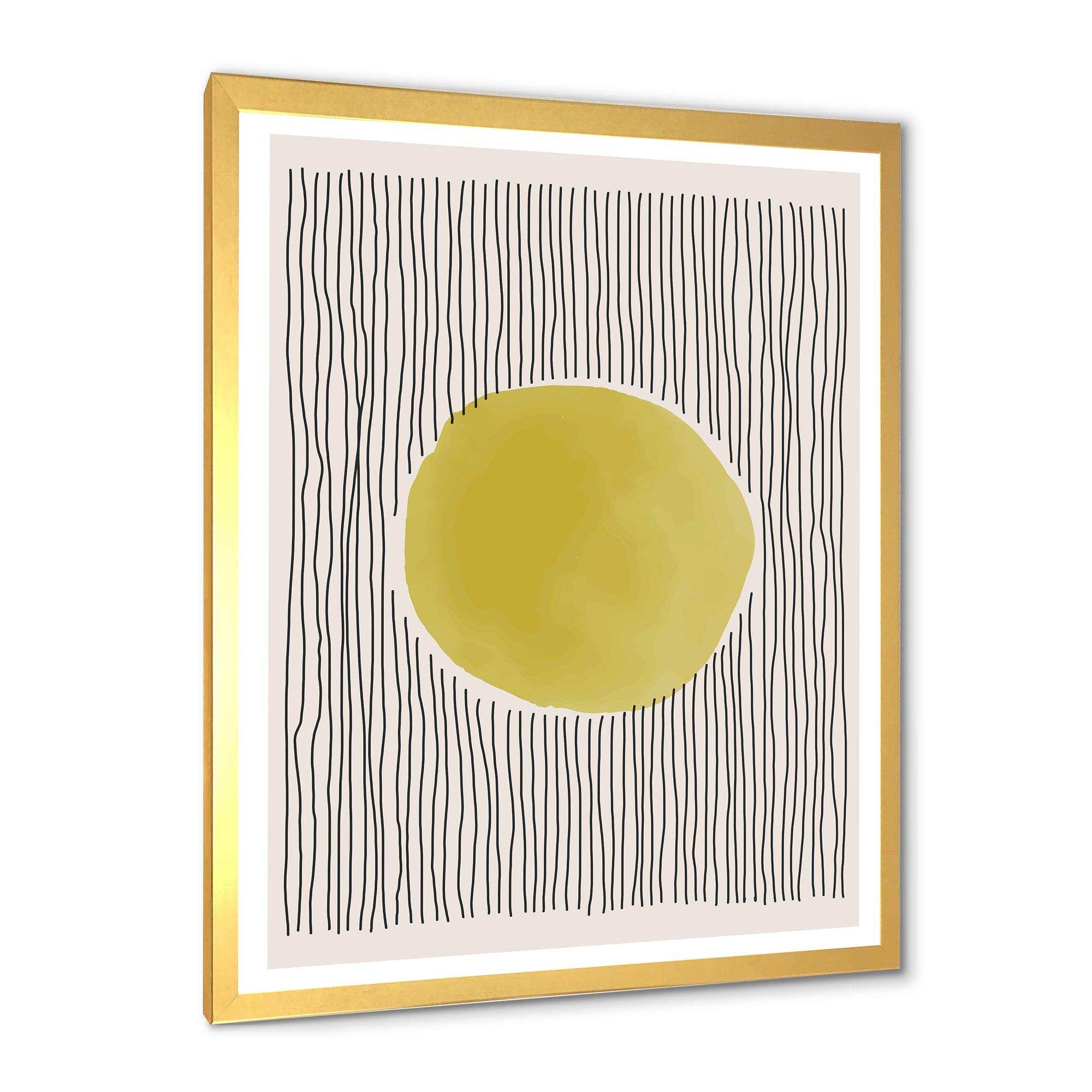 Minimal Geometric Lines And Circle I