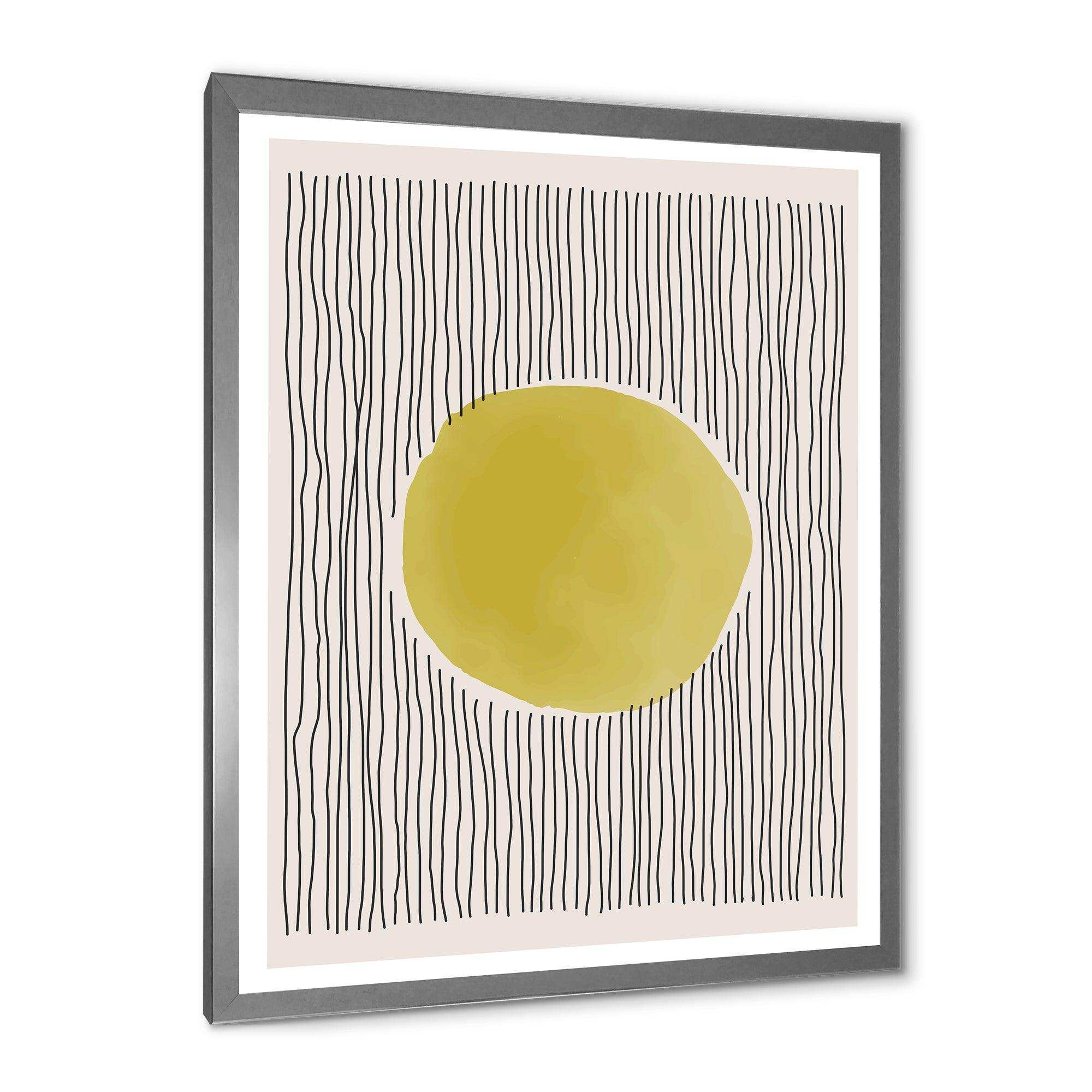 Minimal Geometric Lines And Circle I