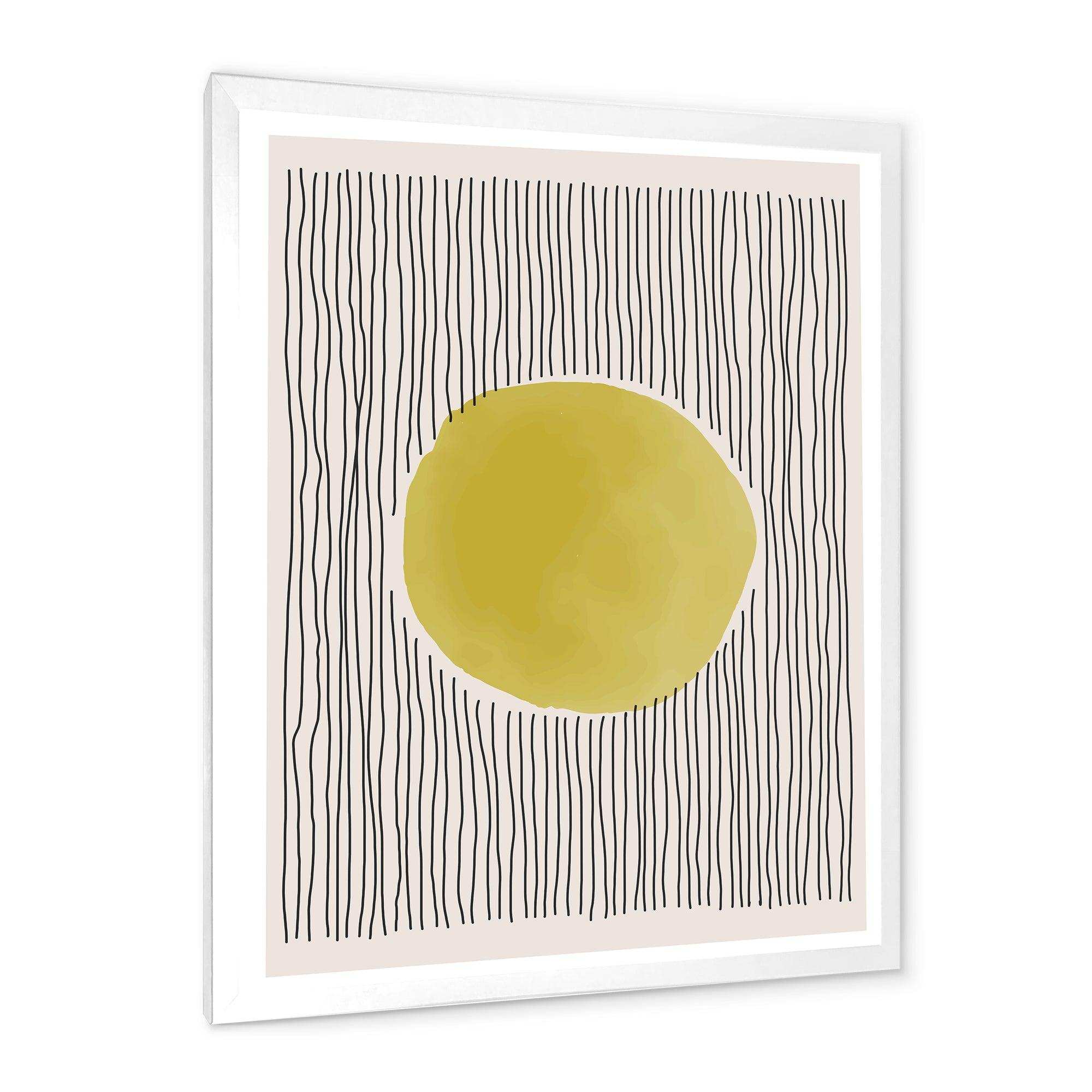 Minimal Geometric Lines And Circle I