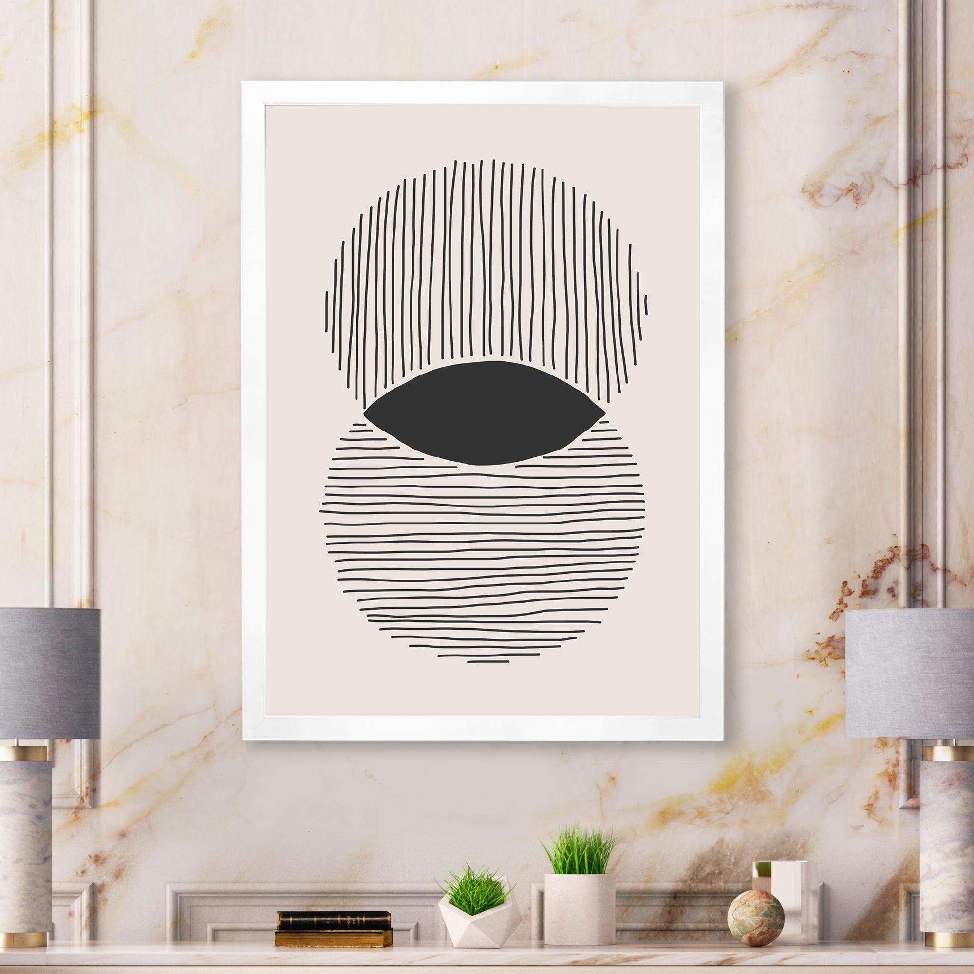 Minimal Geometric Lines And Circle II