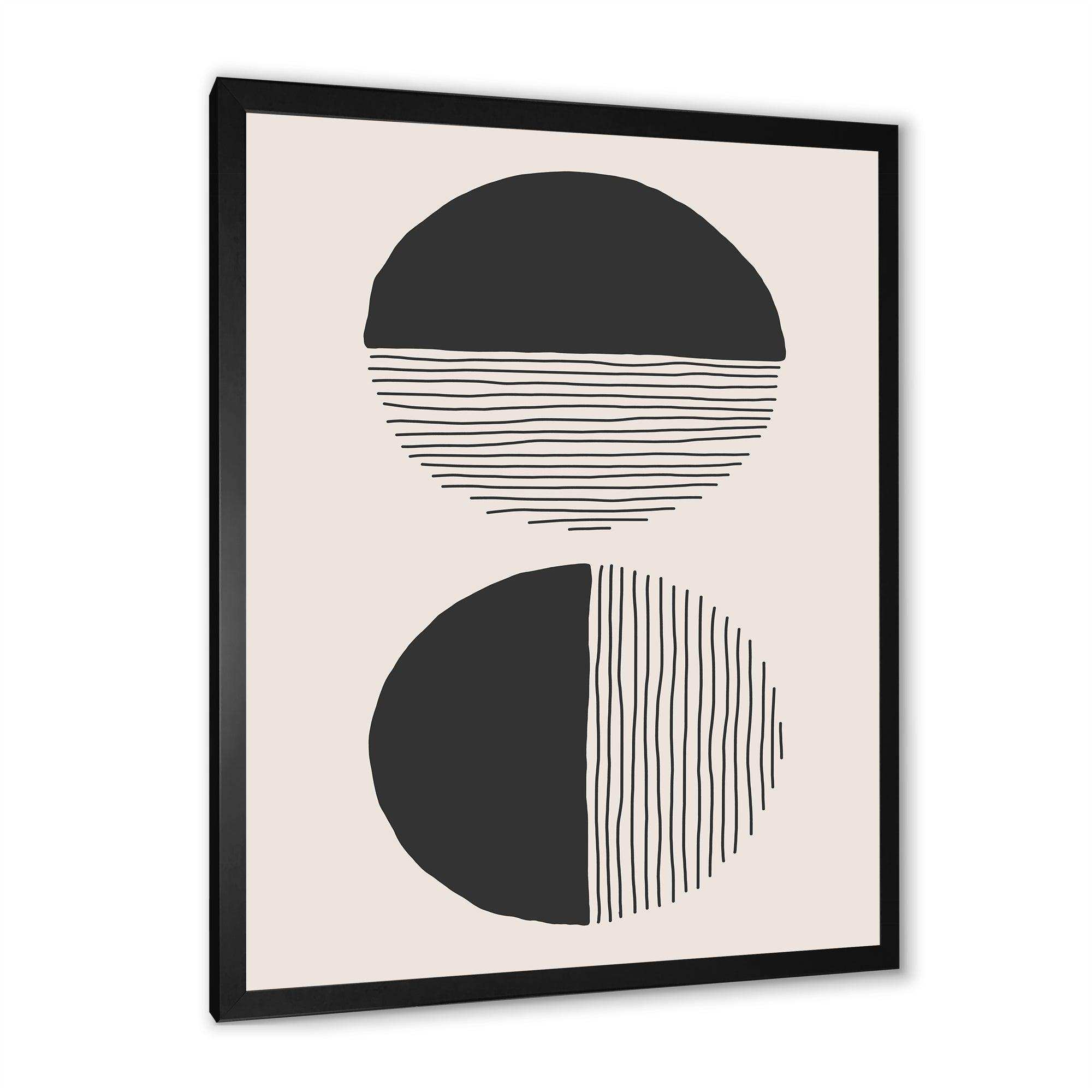 Minimal Geometric Lines And Circle IV