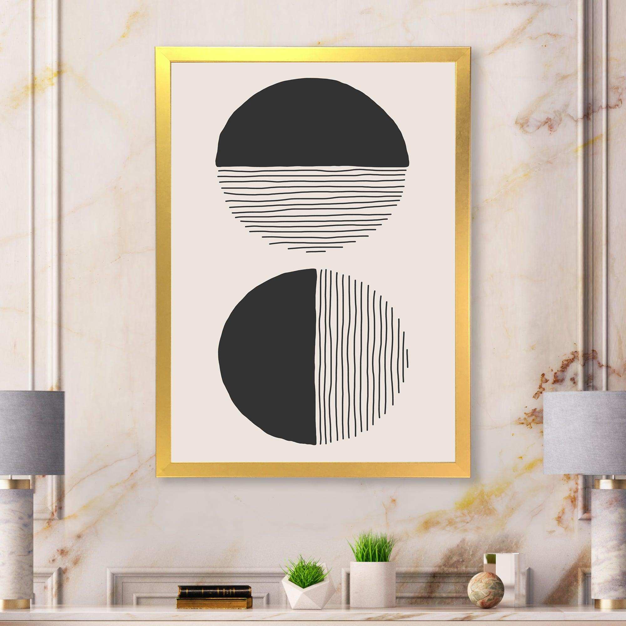 Minimal Geometric Lines And Circle IV