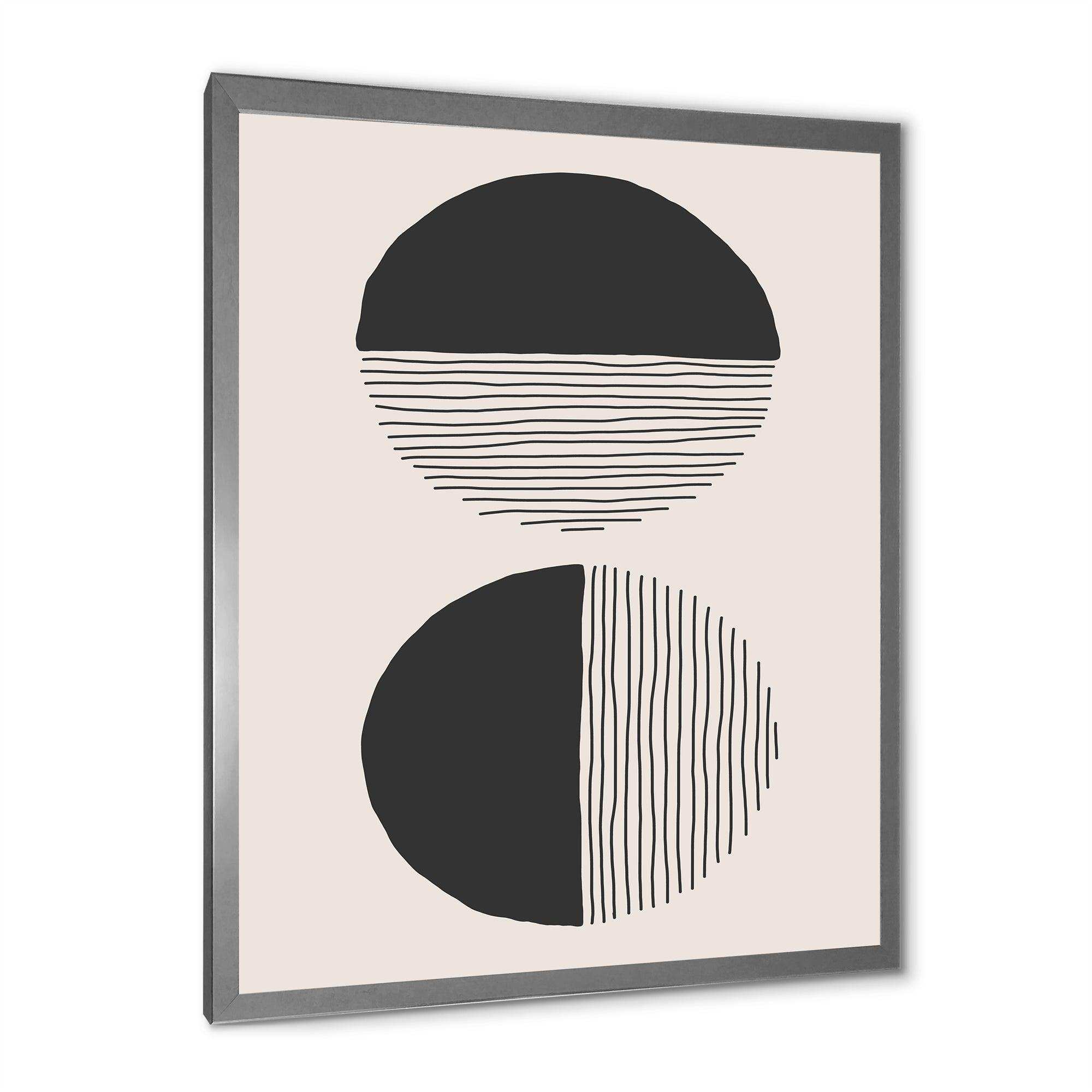 Minimal Geometric Lines And Circle IV