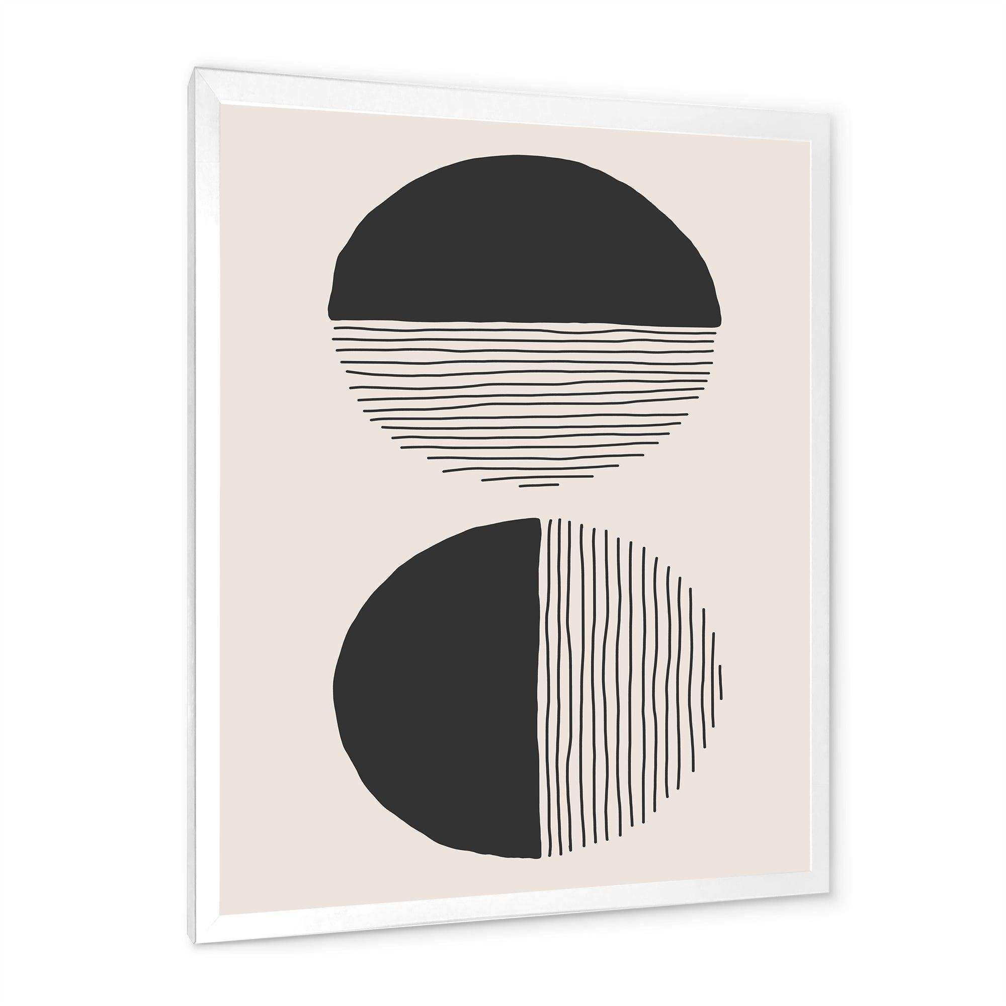 Minimal Geometric Lines And Circle IV