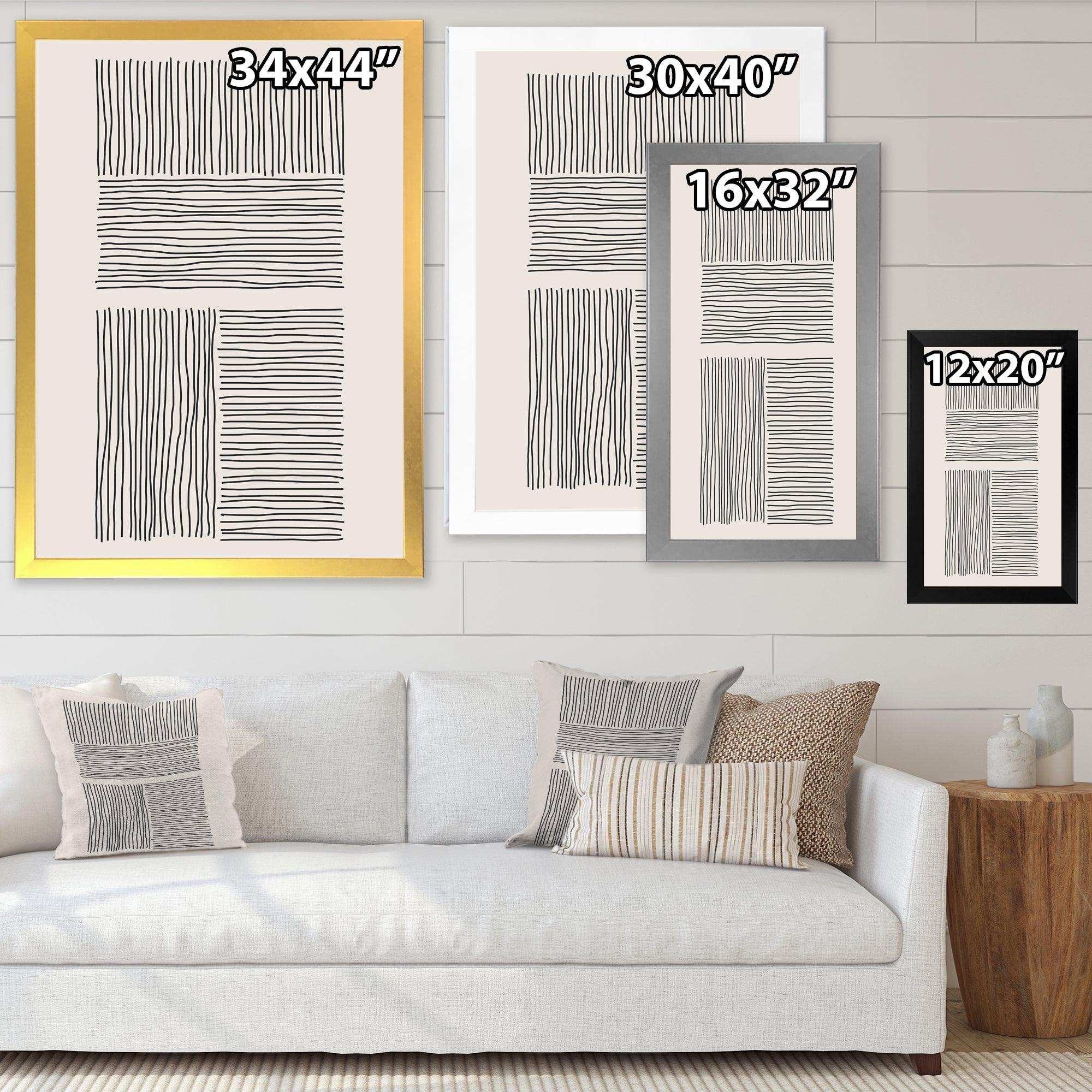 Minimal Geometric Lines And Squares IV