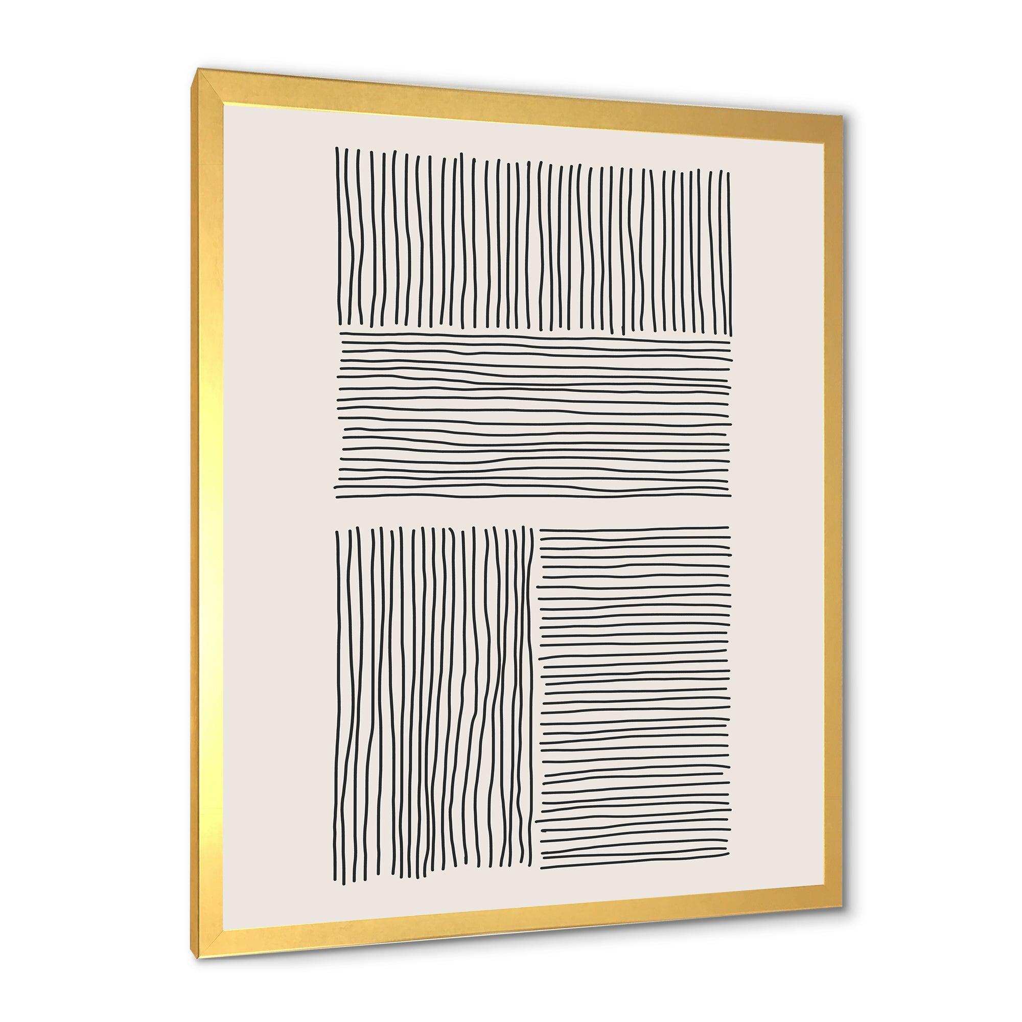 Minimal Geometric Lines And Squares IV