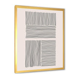 Minimal Geometric Lines And Squares IV