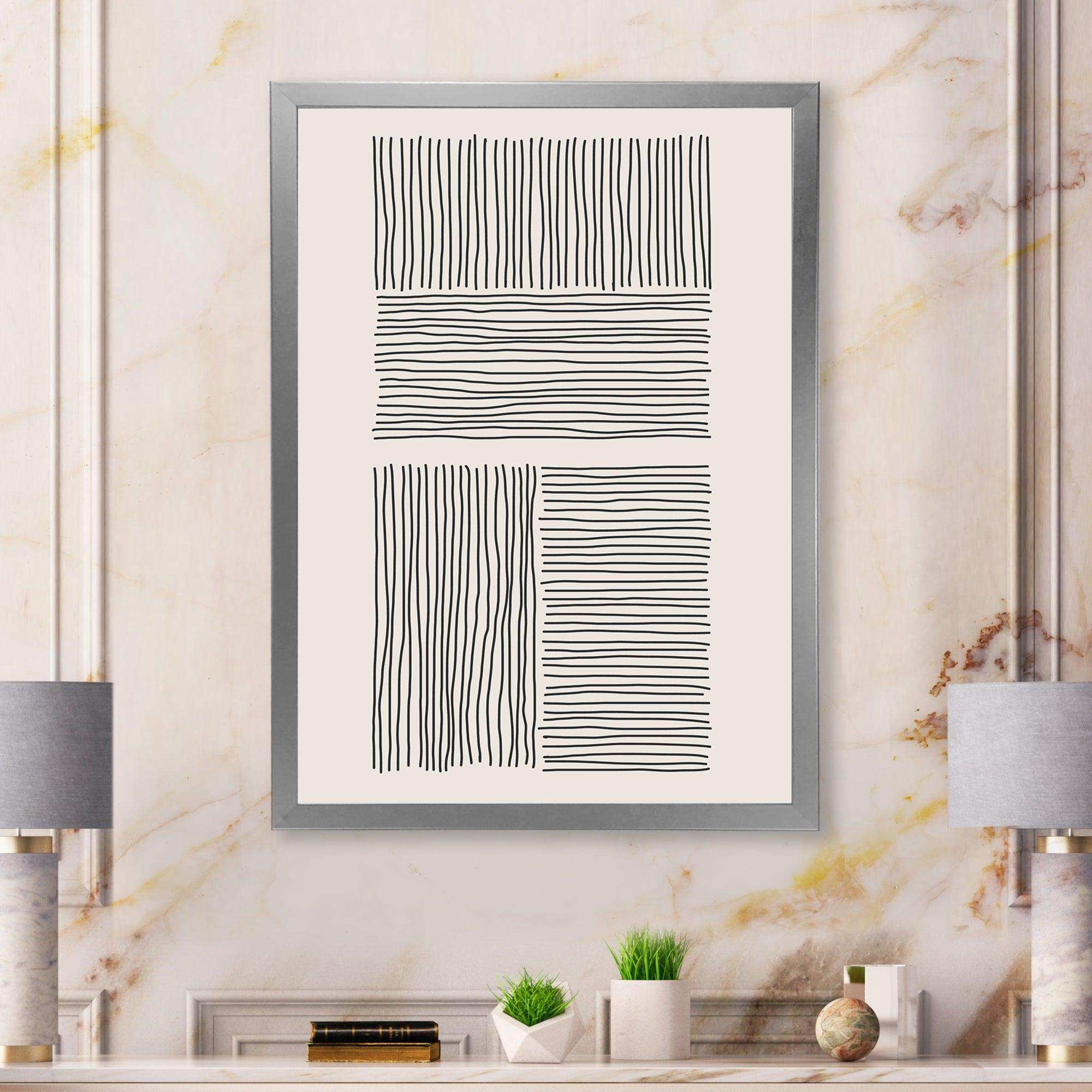 Minimal Geometric Lines And Squares IV