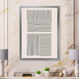 Minimal Geometric Lines And Squares IV