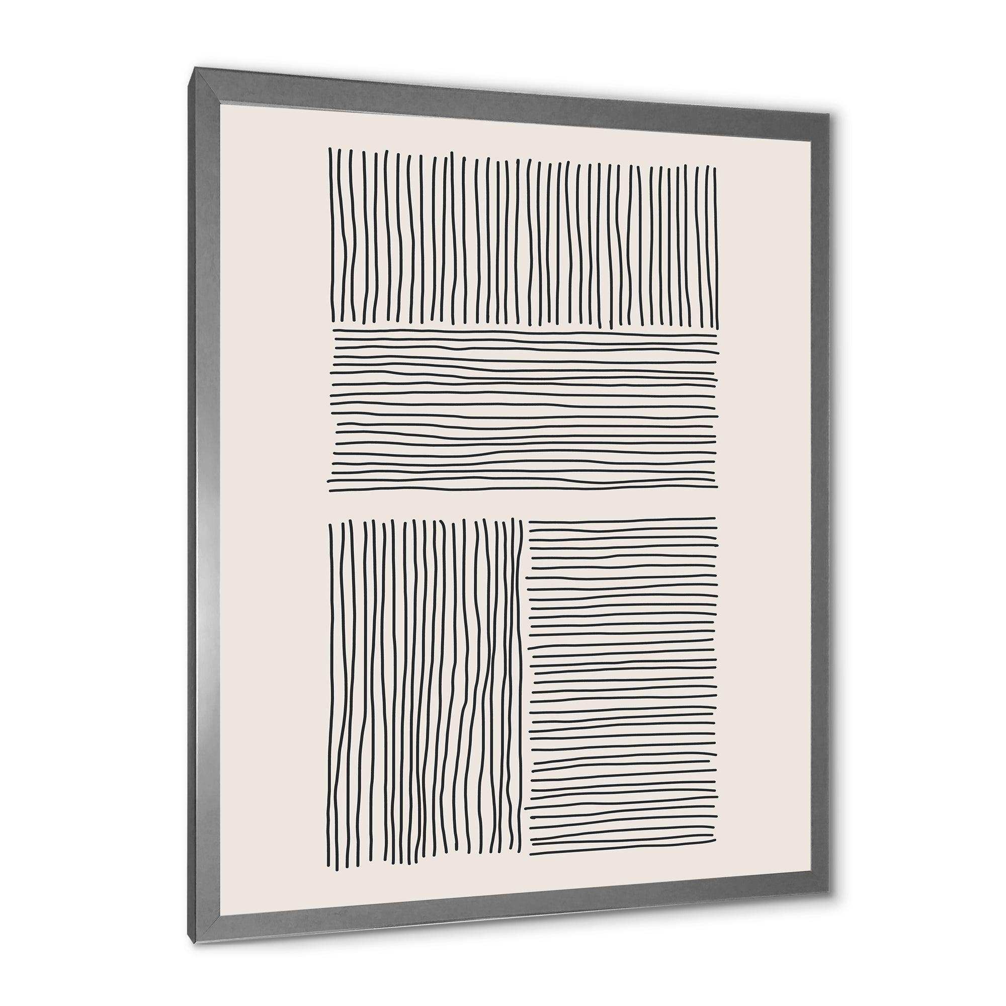 Minimal Geometric Lines And Squares IV