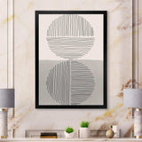 Minimal Geometric Lines And Circle VI