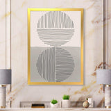 Minimal Geometric Lines And Circle VI