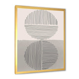 Minimal Geometric Lines And Circle VI