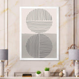 Minimal Geometric Lines And Circle VI