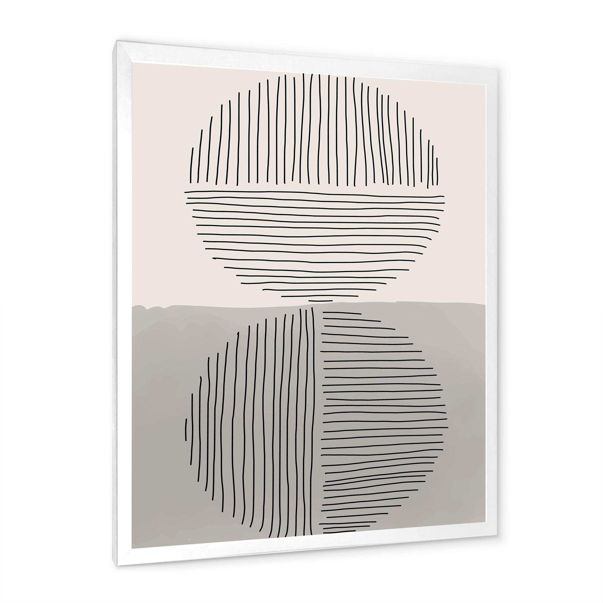 Minimal Geometric Lines And Circle VI