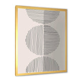 Minimal Geometric Lines And Circle VII