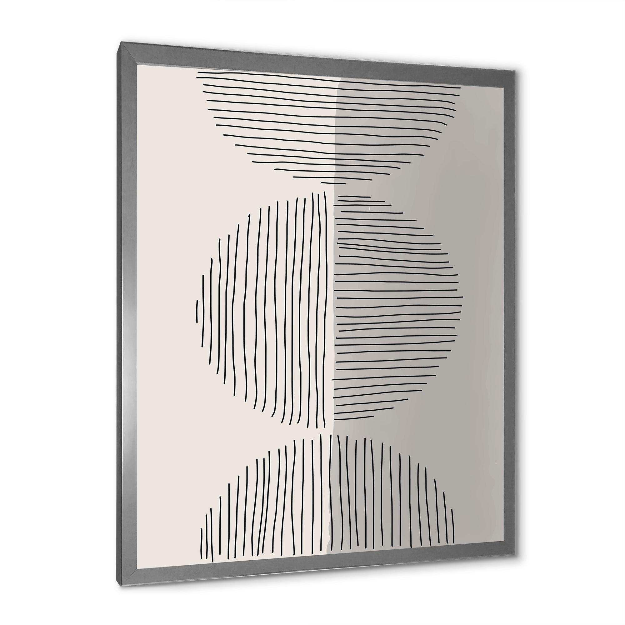 Minimal Geometric Lines And Circle VII