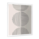 Minimal Geometric Lines And Circle VII