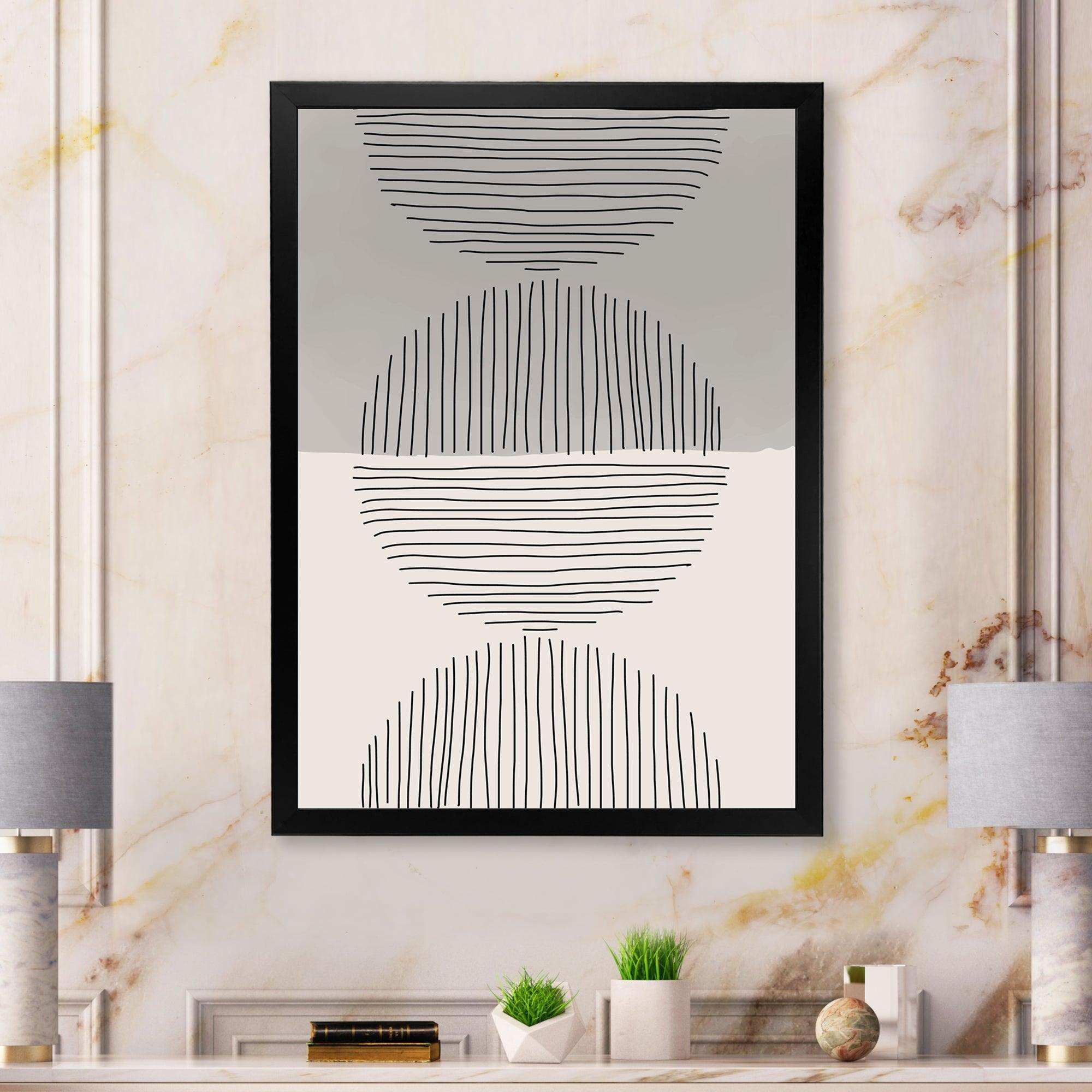 Minimal Geometric Lines And Circle IX