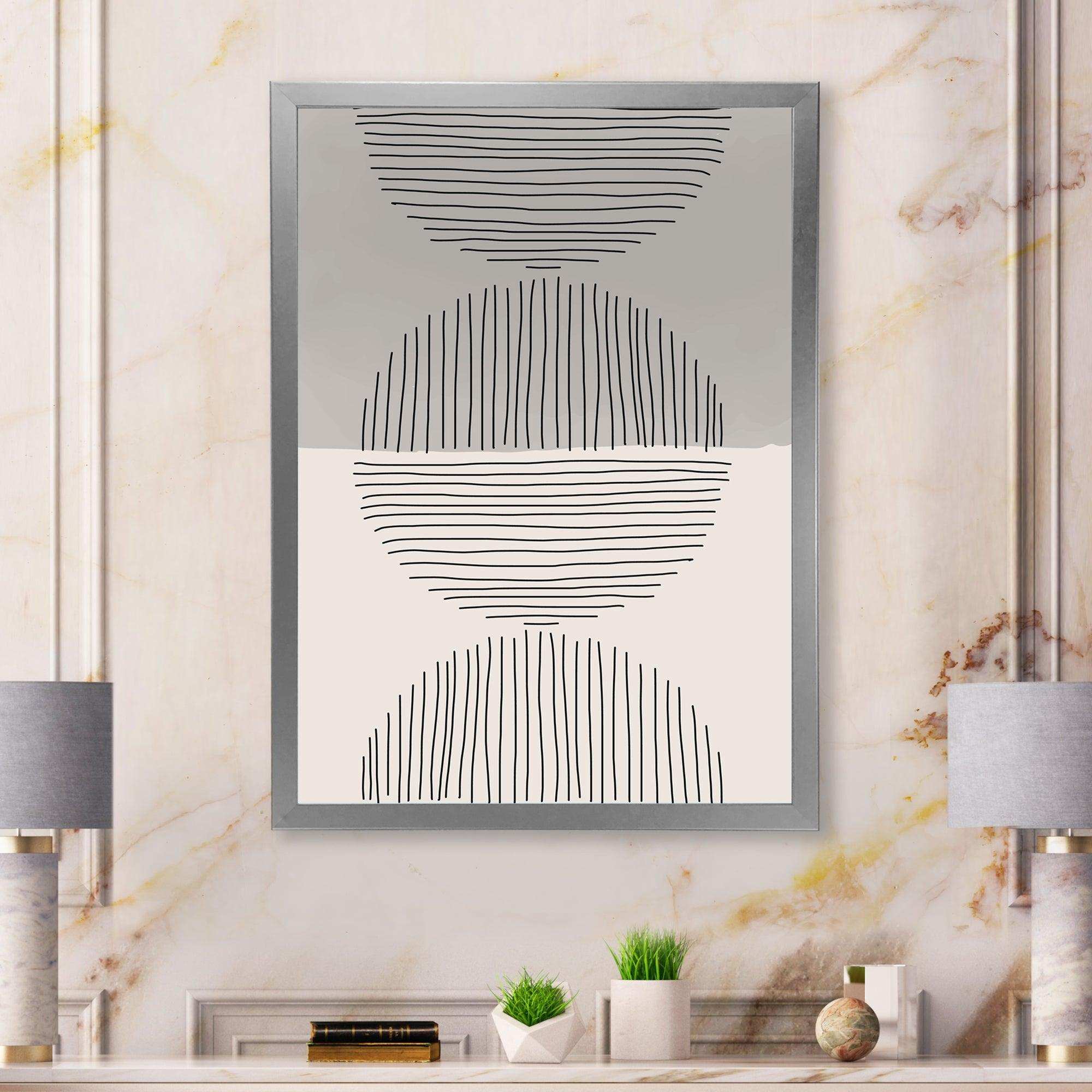 Minimal Geometric Lines And Circle IX