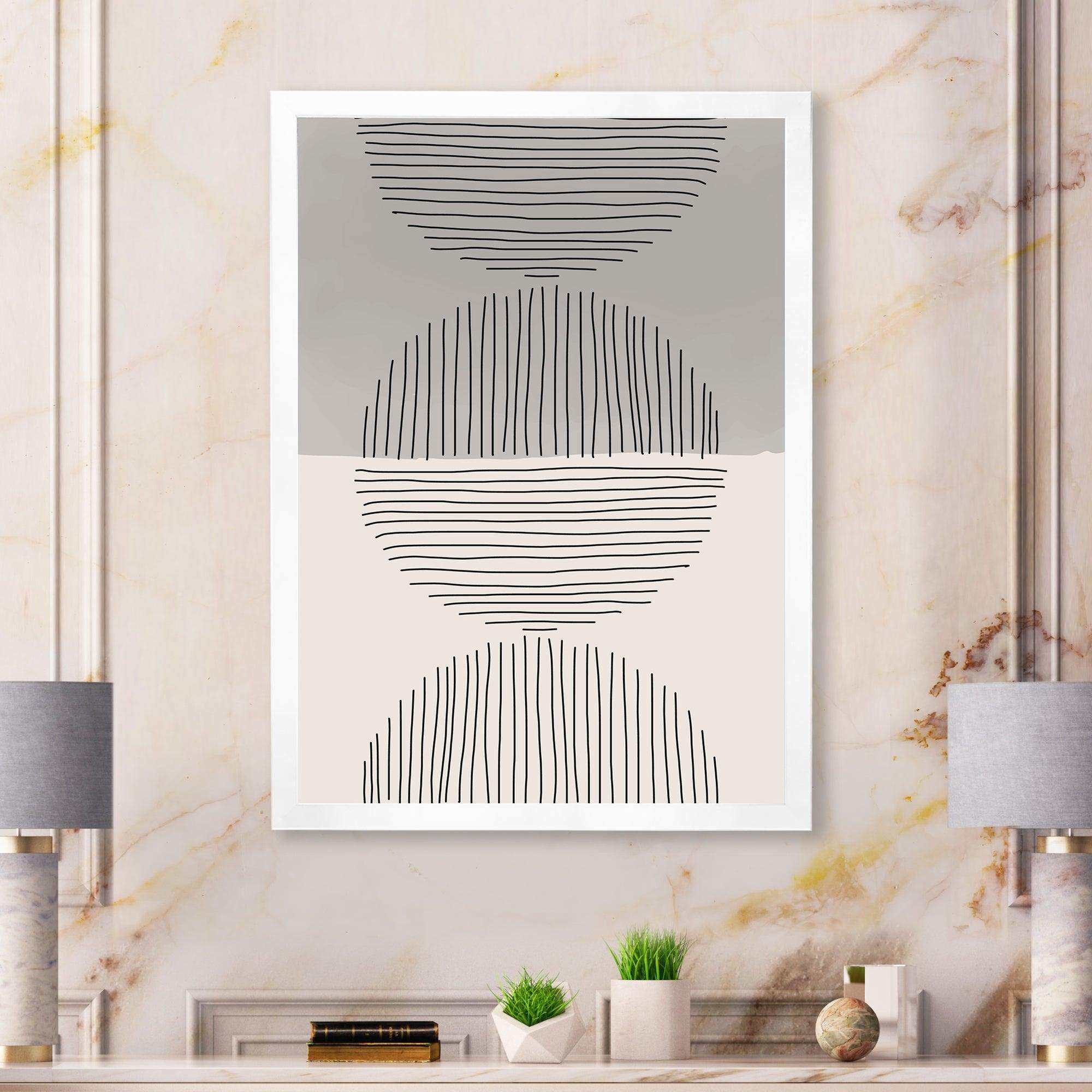 Minimal Geometric Lines And Circle IX