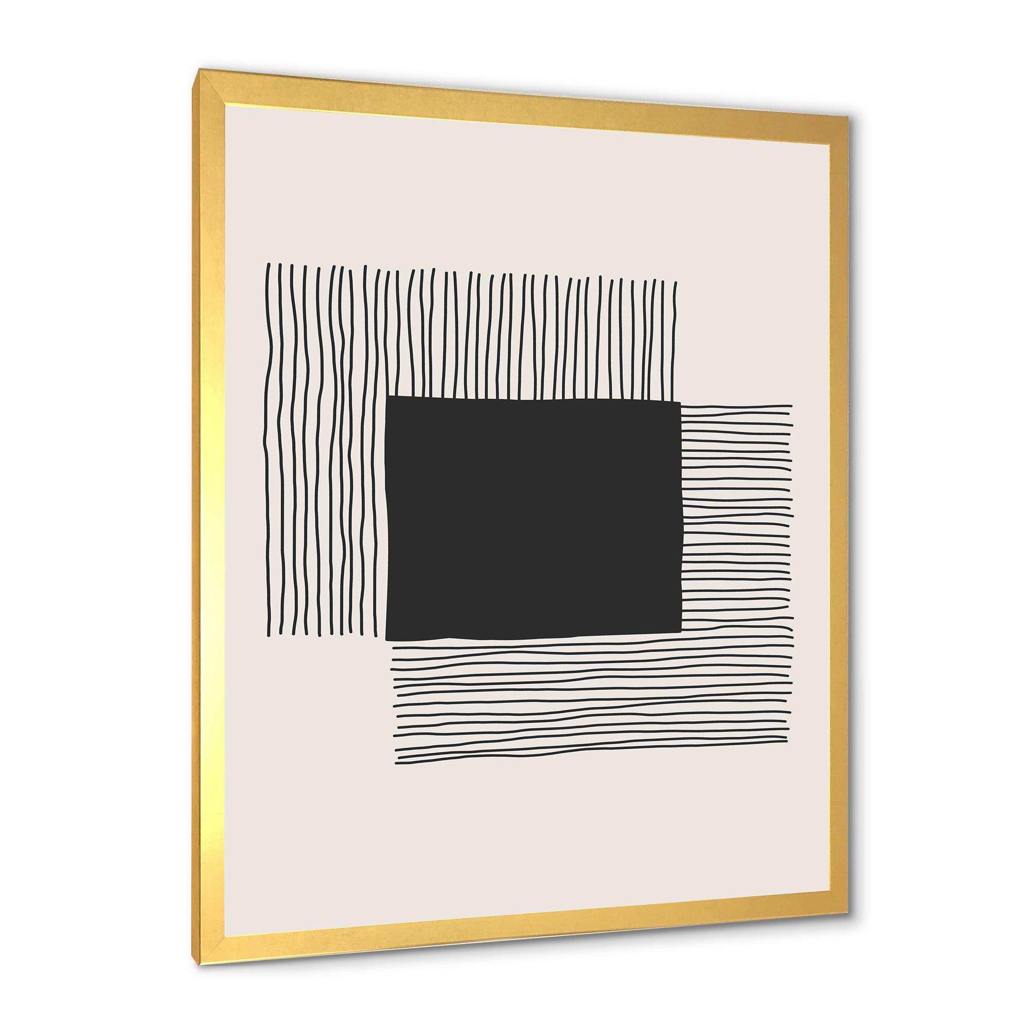 Minimal Geometric Lines And Squares VI