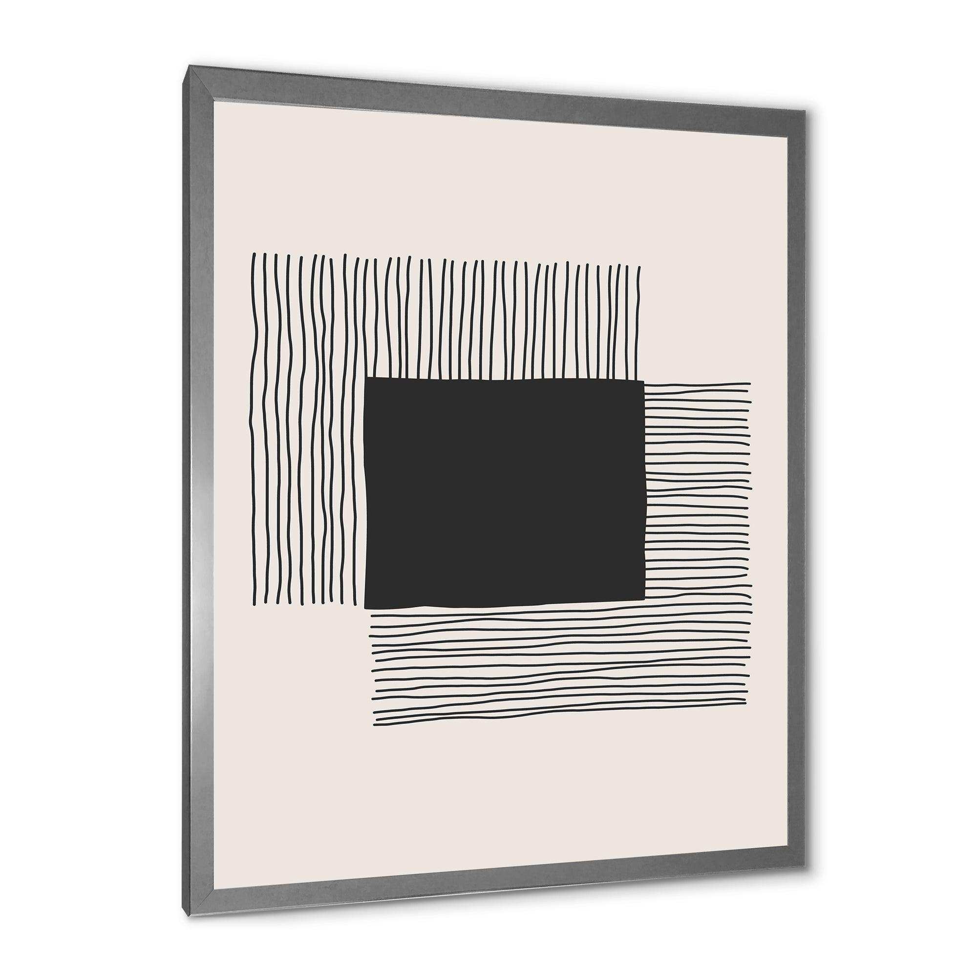 Minimal Geometric Lines And Squares VI