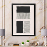 Minimal Geometric Lines And Squares VII