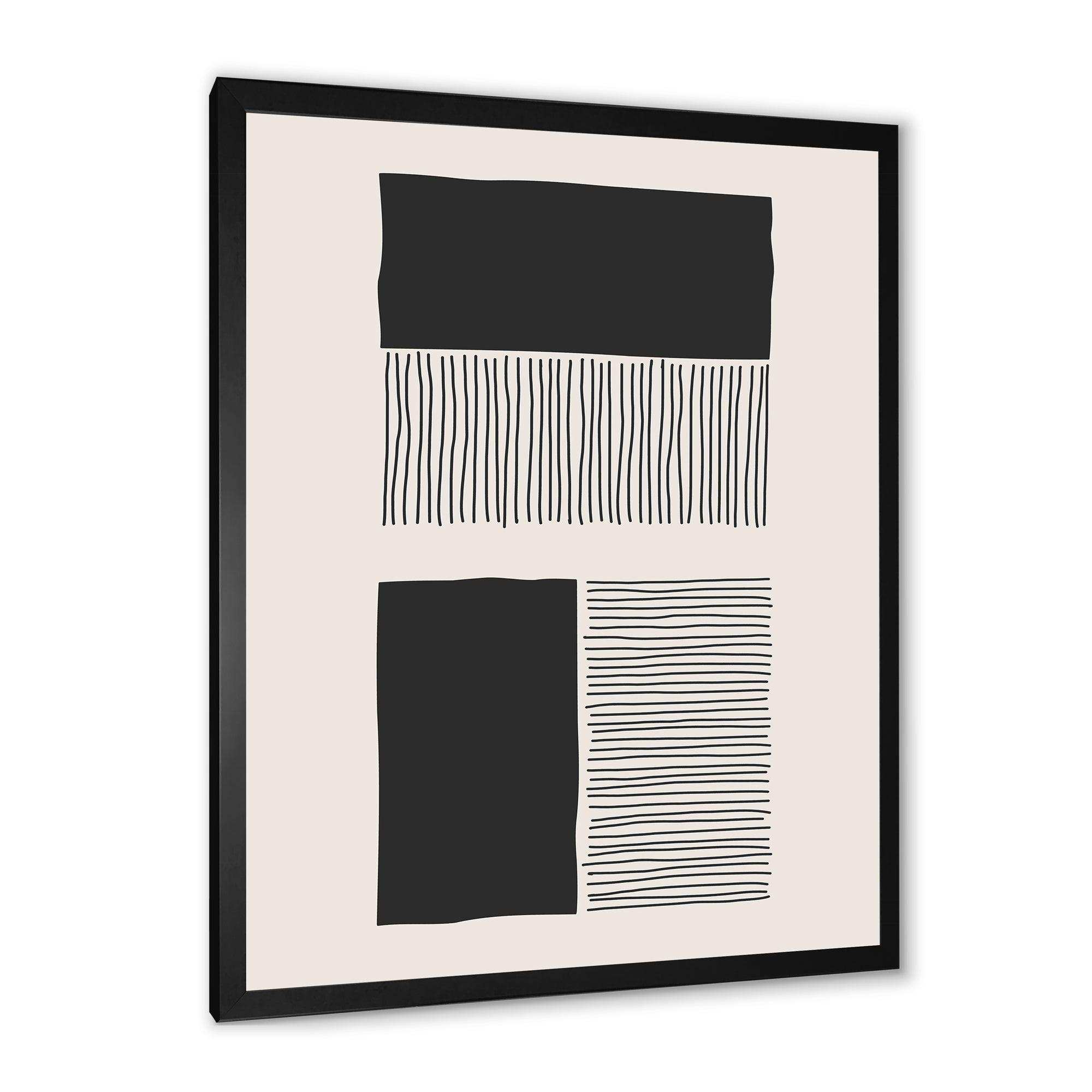 Minimal Geometric Lines And Squares VII