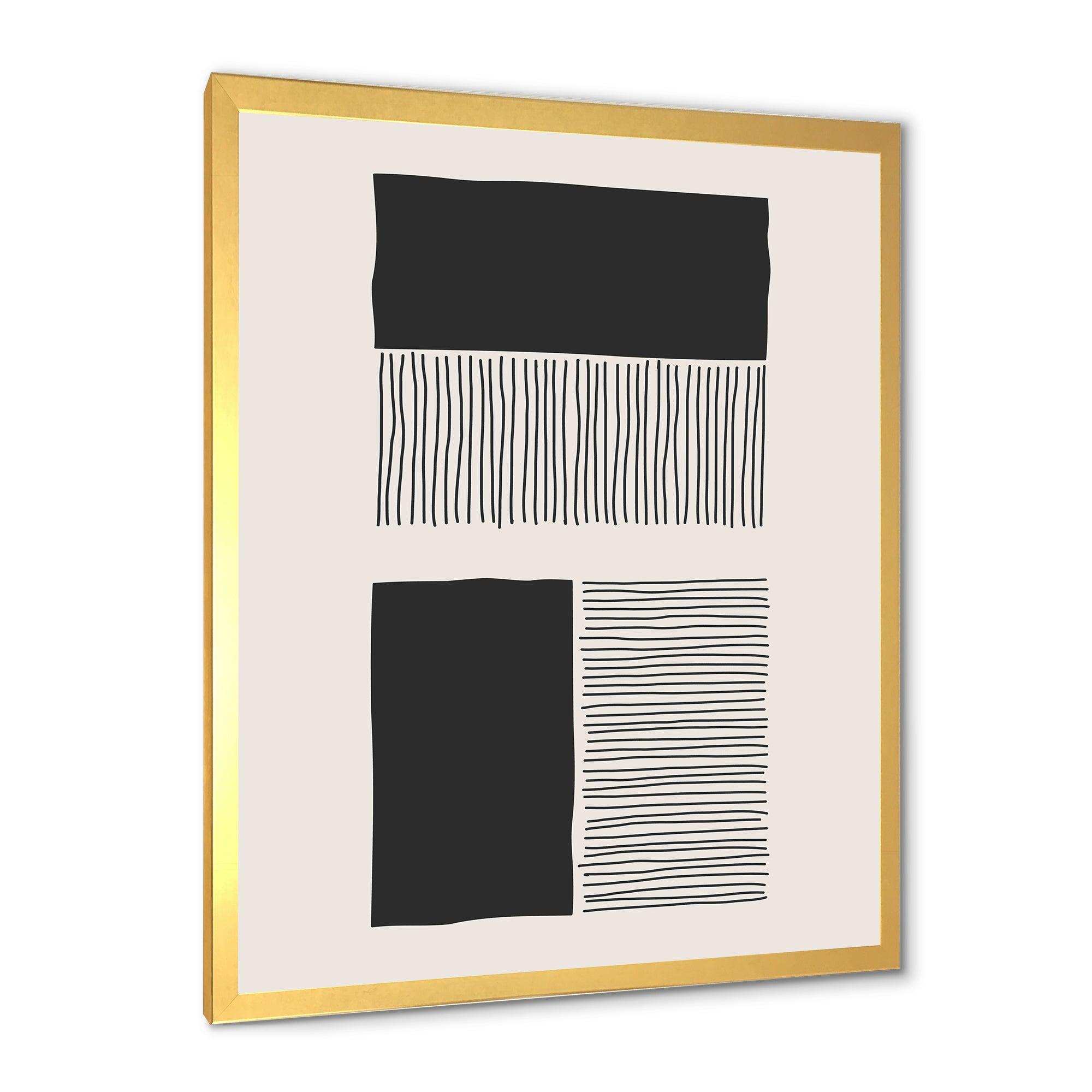 Minimal Geometric Lines And Squares VII