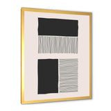 Minimal Geometric Lines And Squares VII