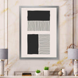 Minimal Geometric Lines And Squares VII