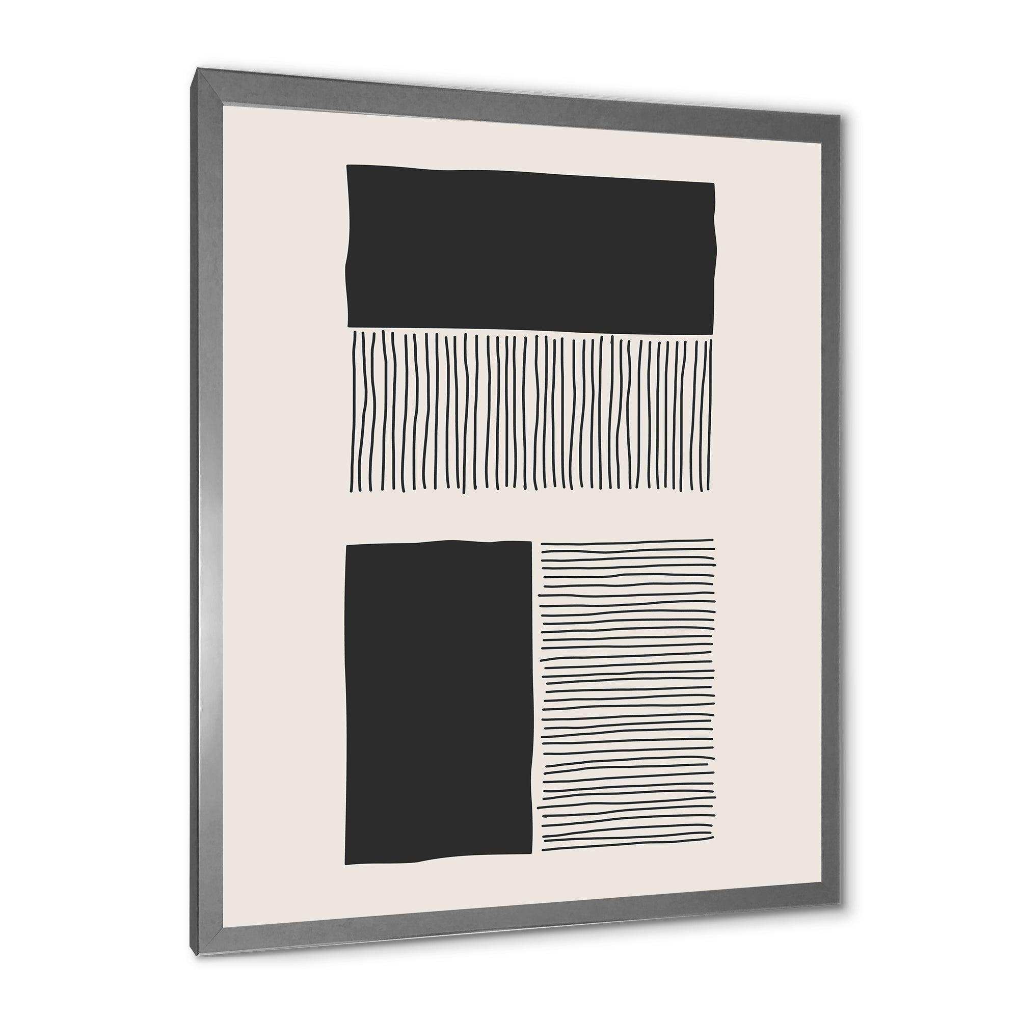 Minimal Geometric Lines And Squares VII