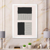 Minimal Geometric Lines And Squares VII