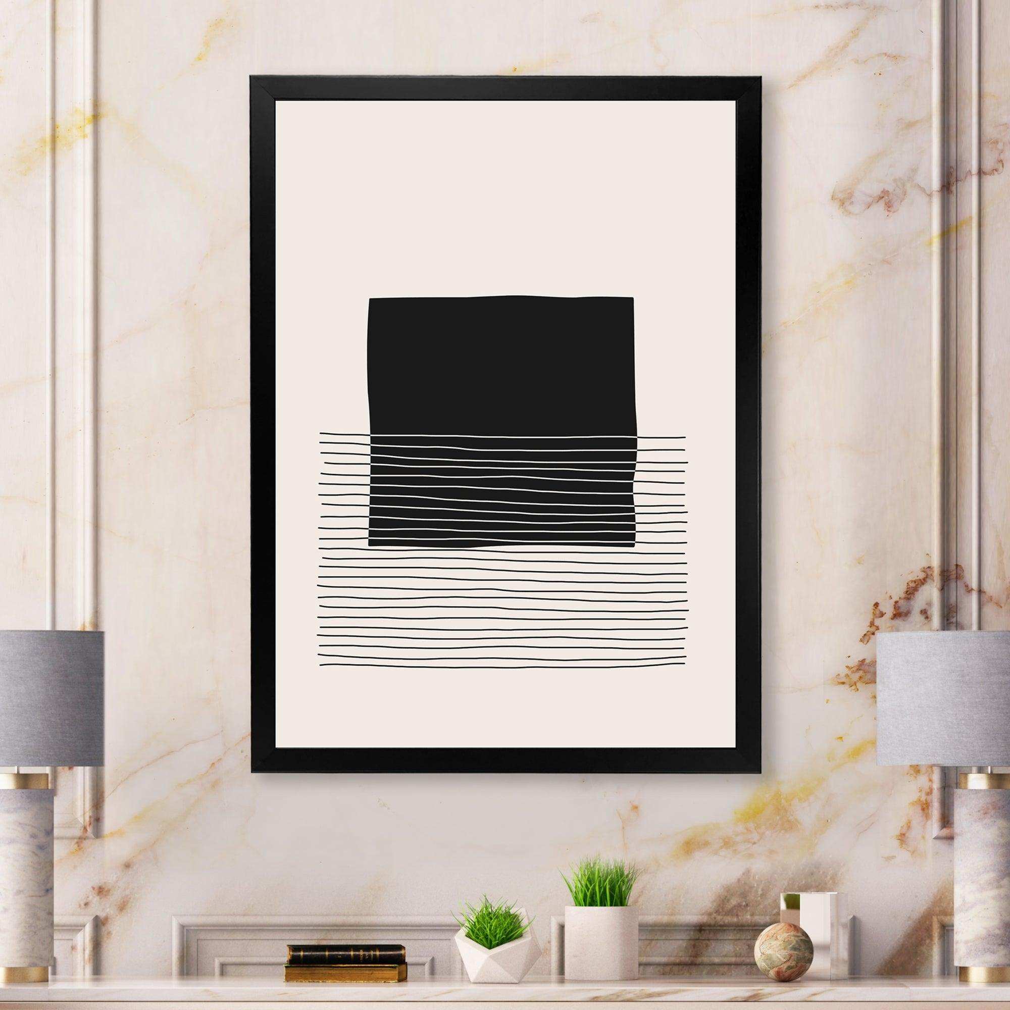 Minimal Geometric Lines And Squares VIII