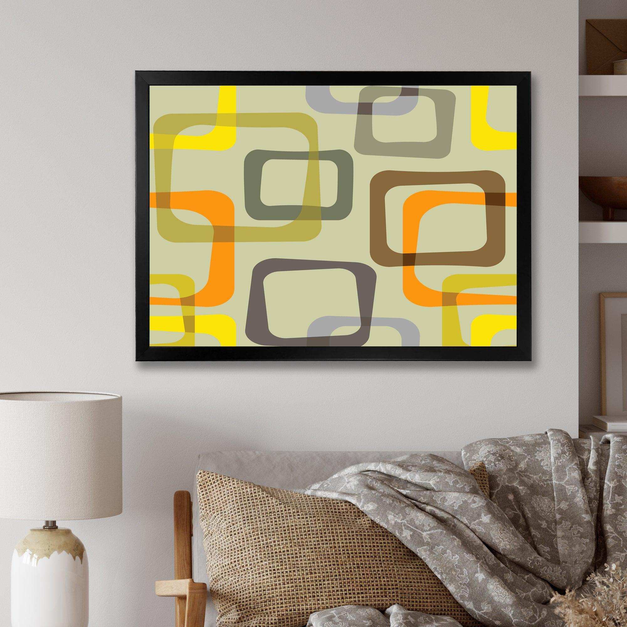 Retro Square Design VII