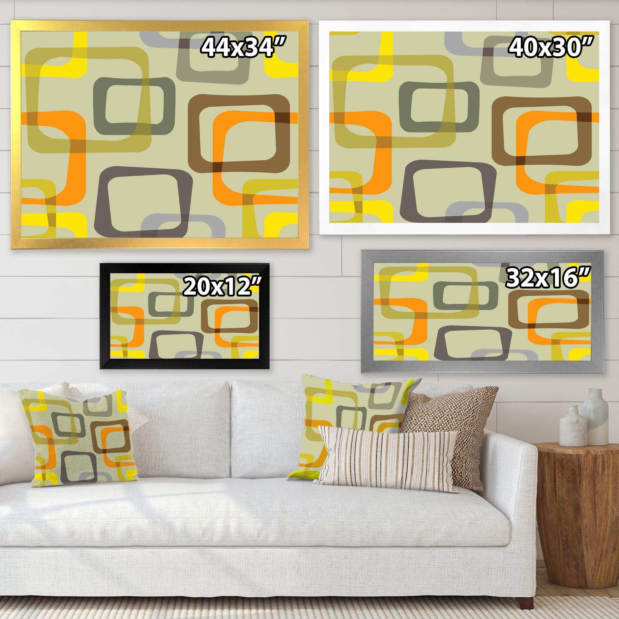 Retro Square Design VII