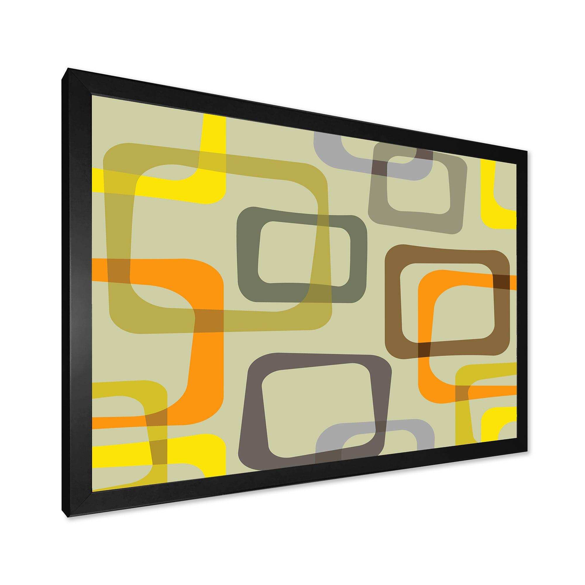 Retro Square Design VII