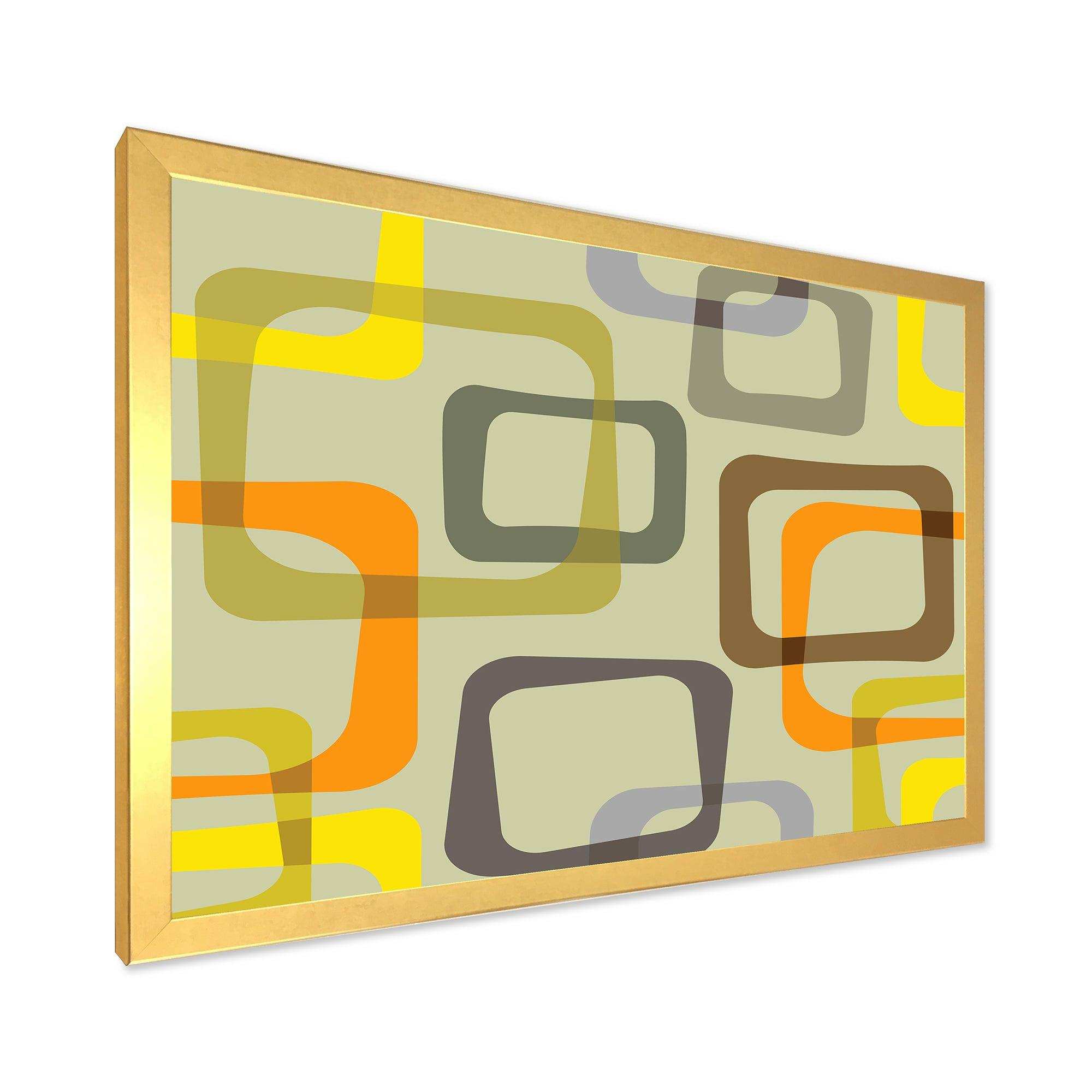 Retro Square Design VII