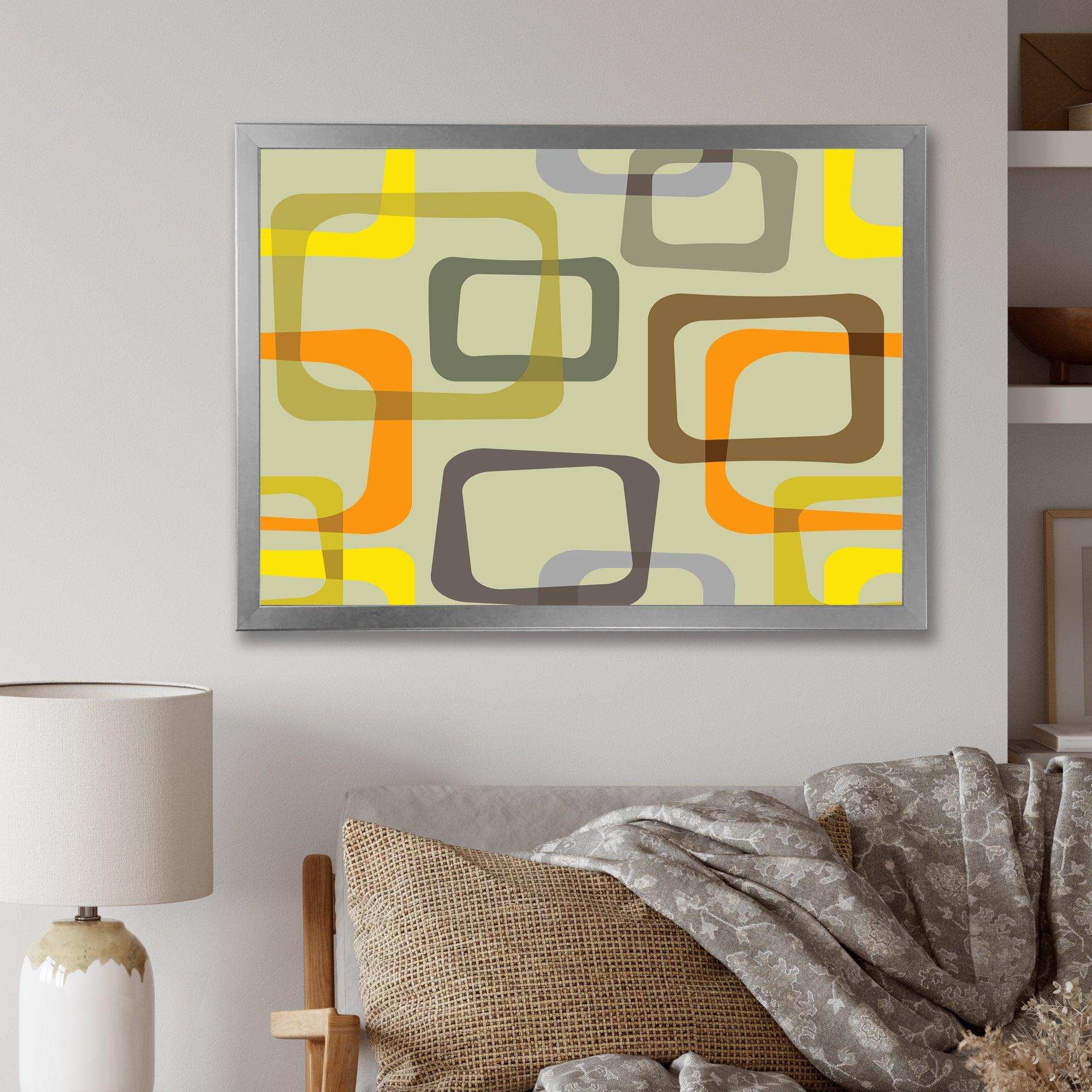 Retro Square Design VII