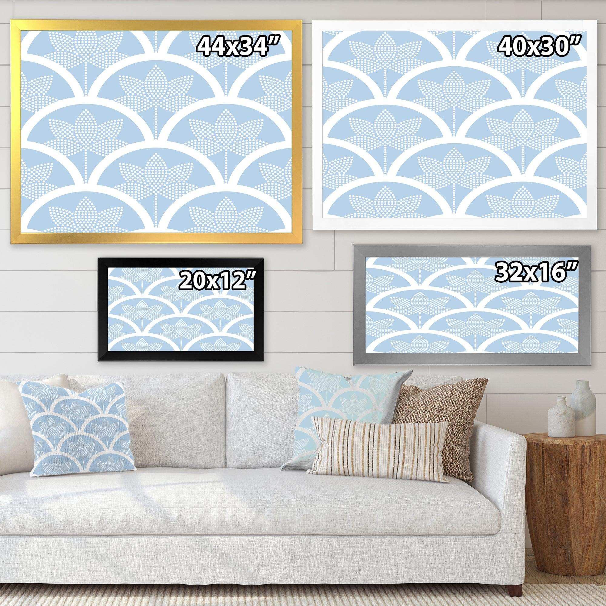 Japanese style Half-circle pattern