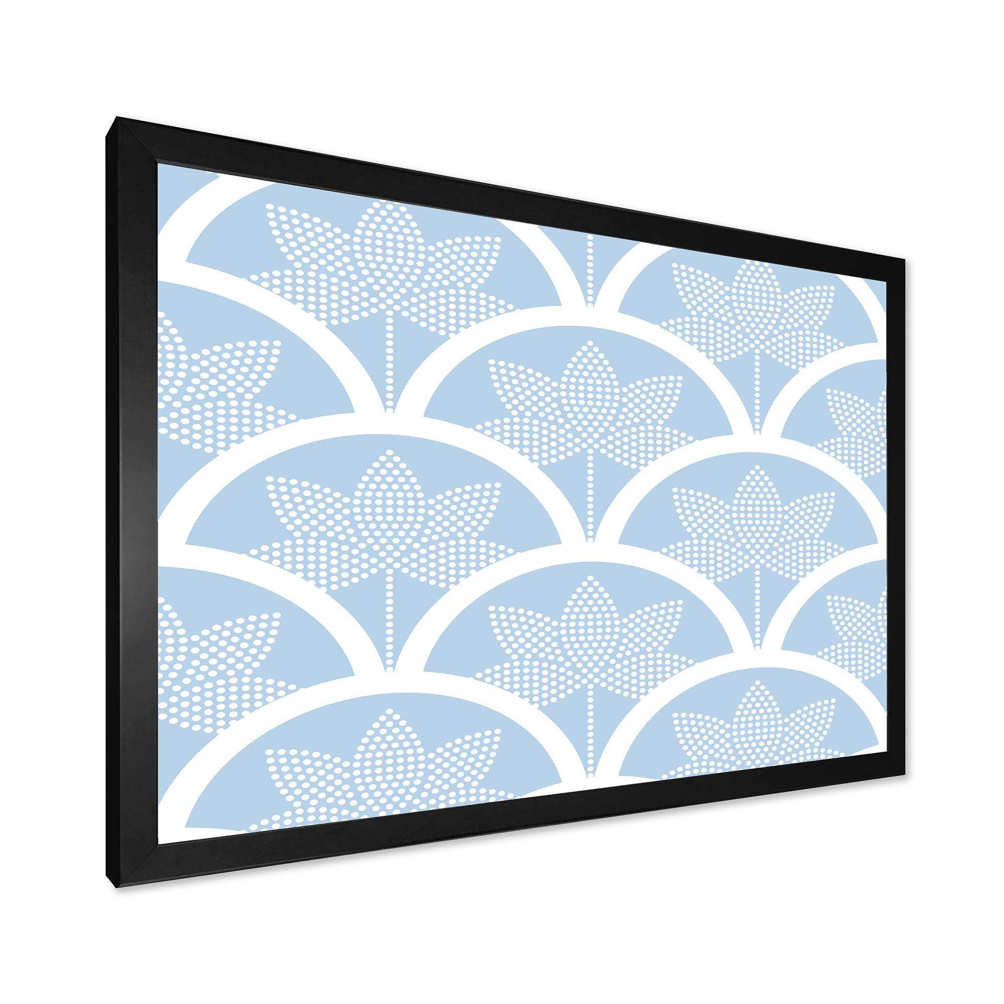 Japanese style Half-circle pattern