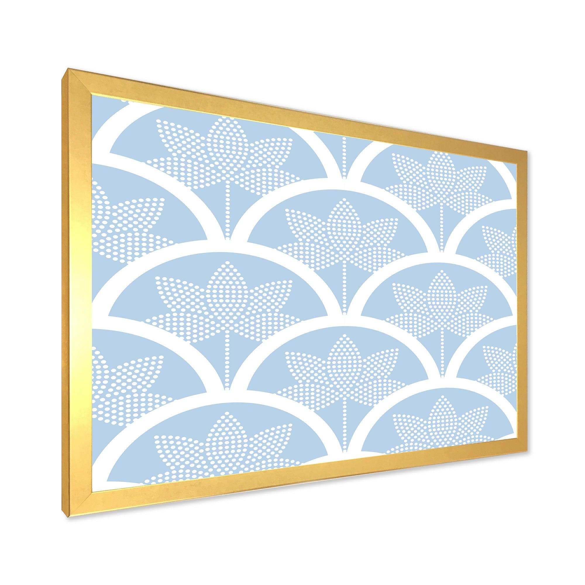 Japanese style Half-circle pattern