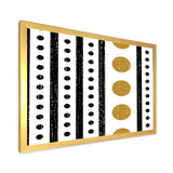 Retro Geometrical Abstract Minimal Pattern VI